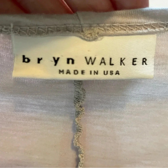 Bryn Walker Open Short Sleeve Waterfall Draped Cardigan - Picture 5 of 6
